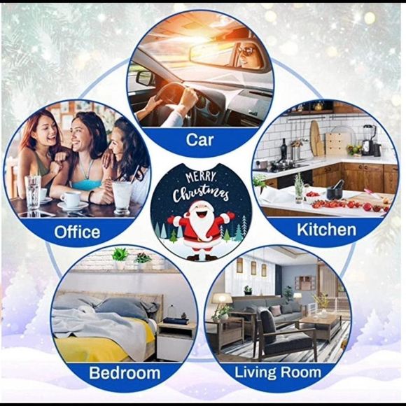 Winter Mountain Sky Coaster Set  | Car Accessories - Picture 5 of 14